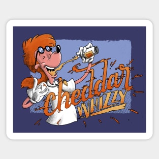 Cheddar Whizzy Sticker